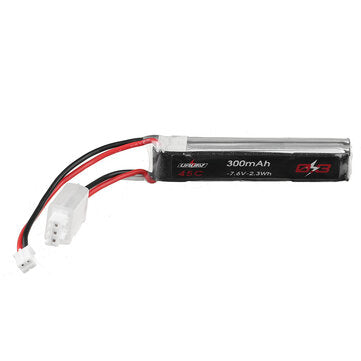 URUAV 7.6V 300mAh 45C 2S LiPo Battery PH2.0 Plug for RC Drone