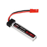 5Pcs URUAV 3.8V 205mAh 25C 1S LiPo Battery JST Plug for RC Drone