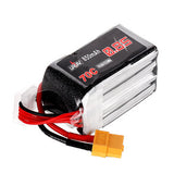 2Pcs URUAV 14.8V 850mAh 70C 4S Lipo Battery XT60 Plug for RC Drone FPV Racing